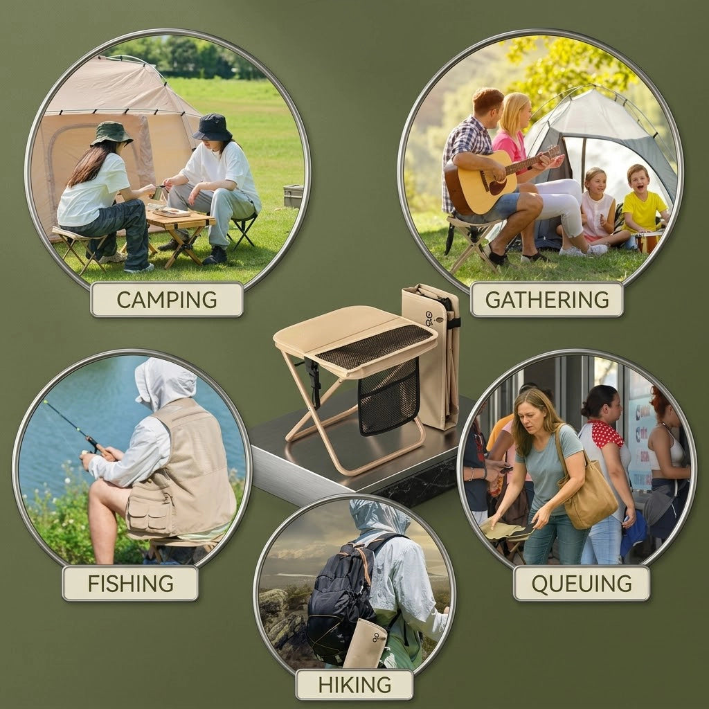 6-in-1 Portable Table & Chair