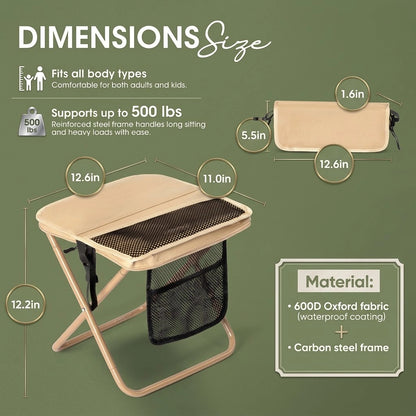 6-in-1 Portable Table & Chair